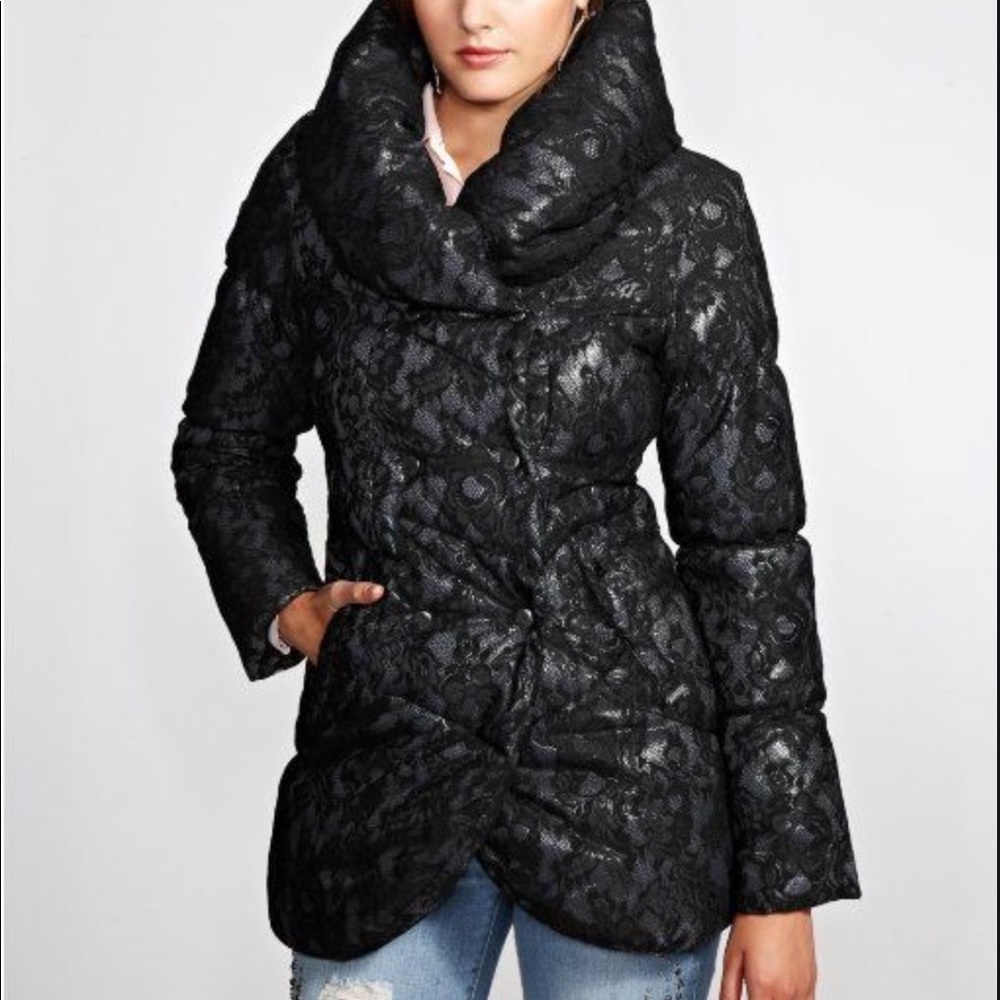 Guess Lace Puffer Jacket